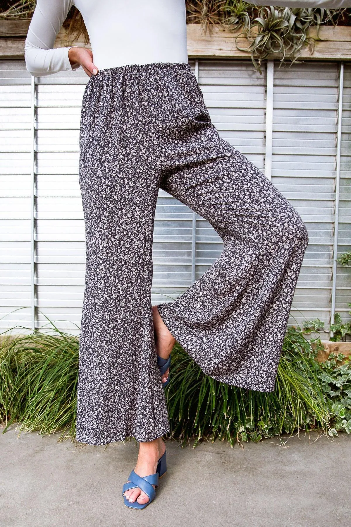 Hazel Blues® | City Views Wide Leg Pants