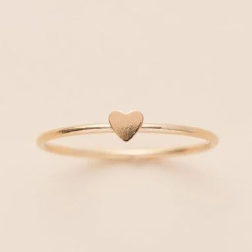HEART STACKING RING