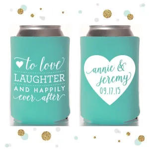 Heart - Wedding Can Cooler #13R
