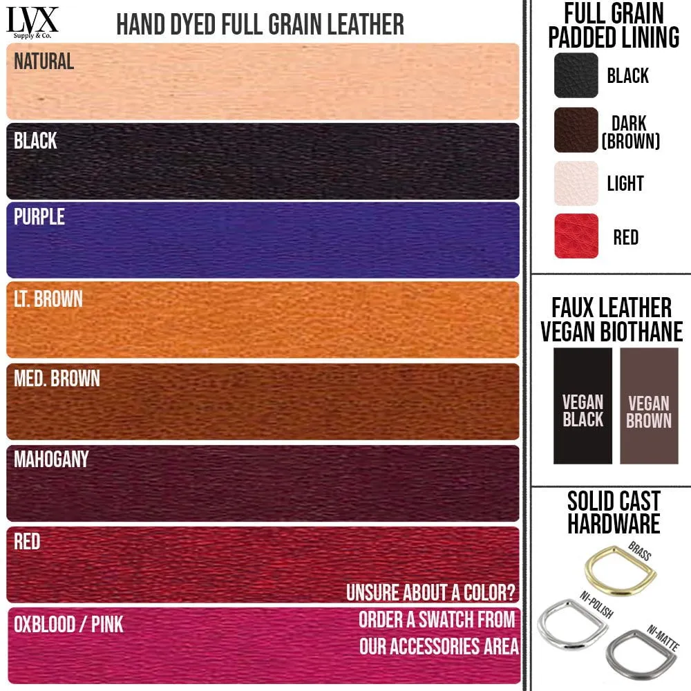 Hog Tie & Cuffs Set [Suede-Lined]