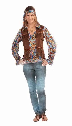 Instant Hippie Costume Set