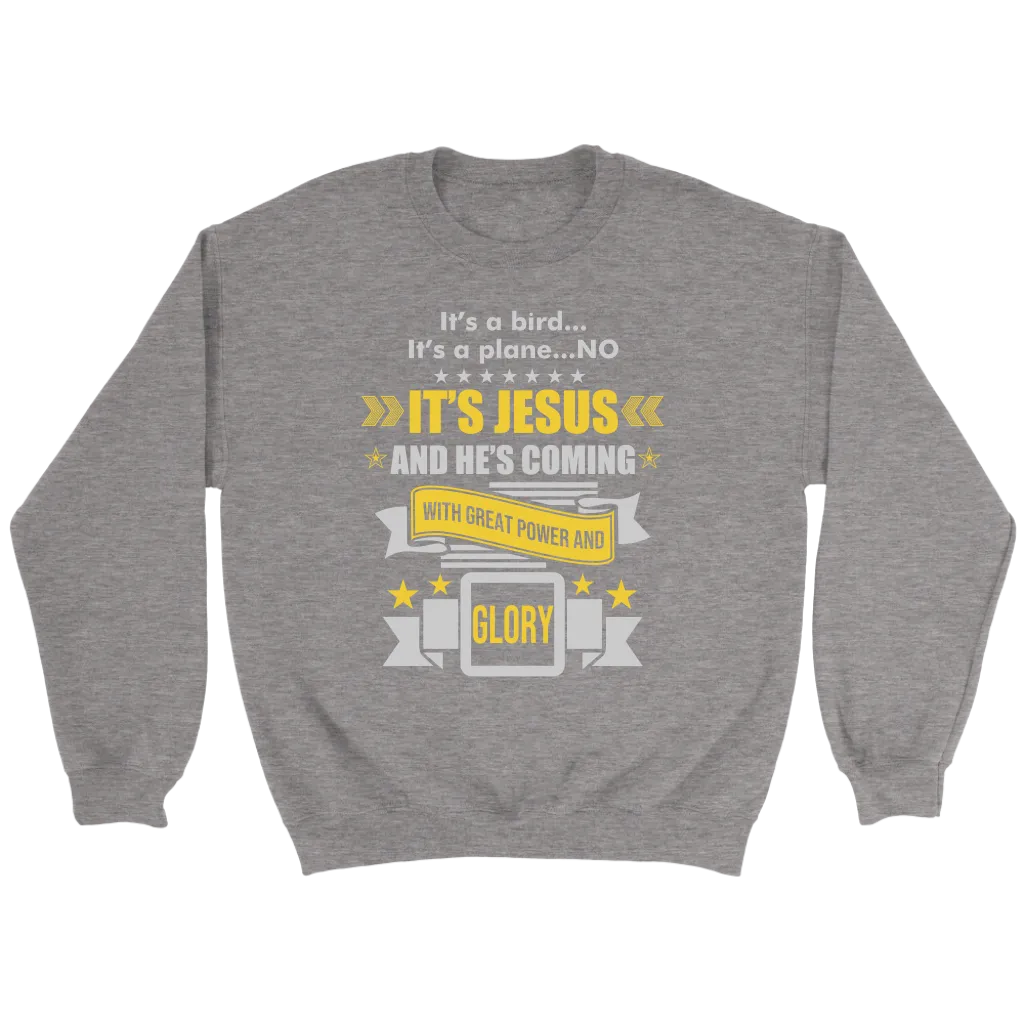 It's a Bird..It's a Plane..No It's Jesus Crewneck Part 2