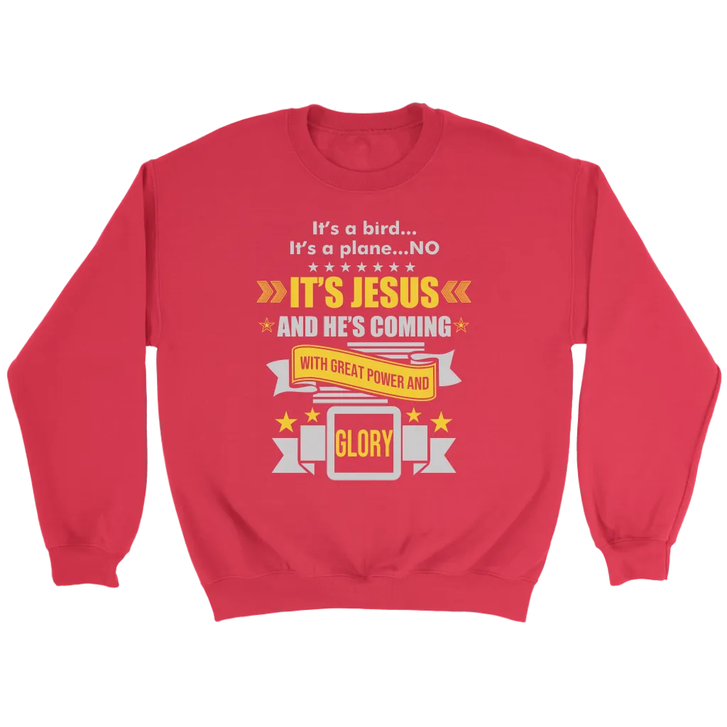 It's a Bird..It's a Plane..No It's Jesus Crewneck Part 2