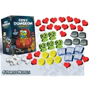 Keep the Heroes Out Cozy Dungeon Wooden Bits Expansion