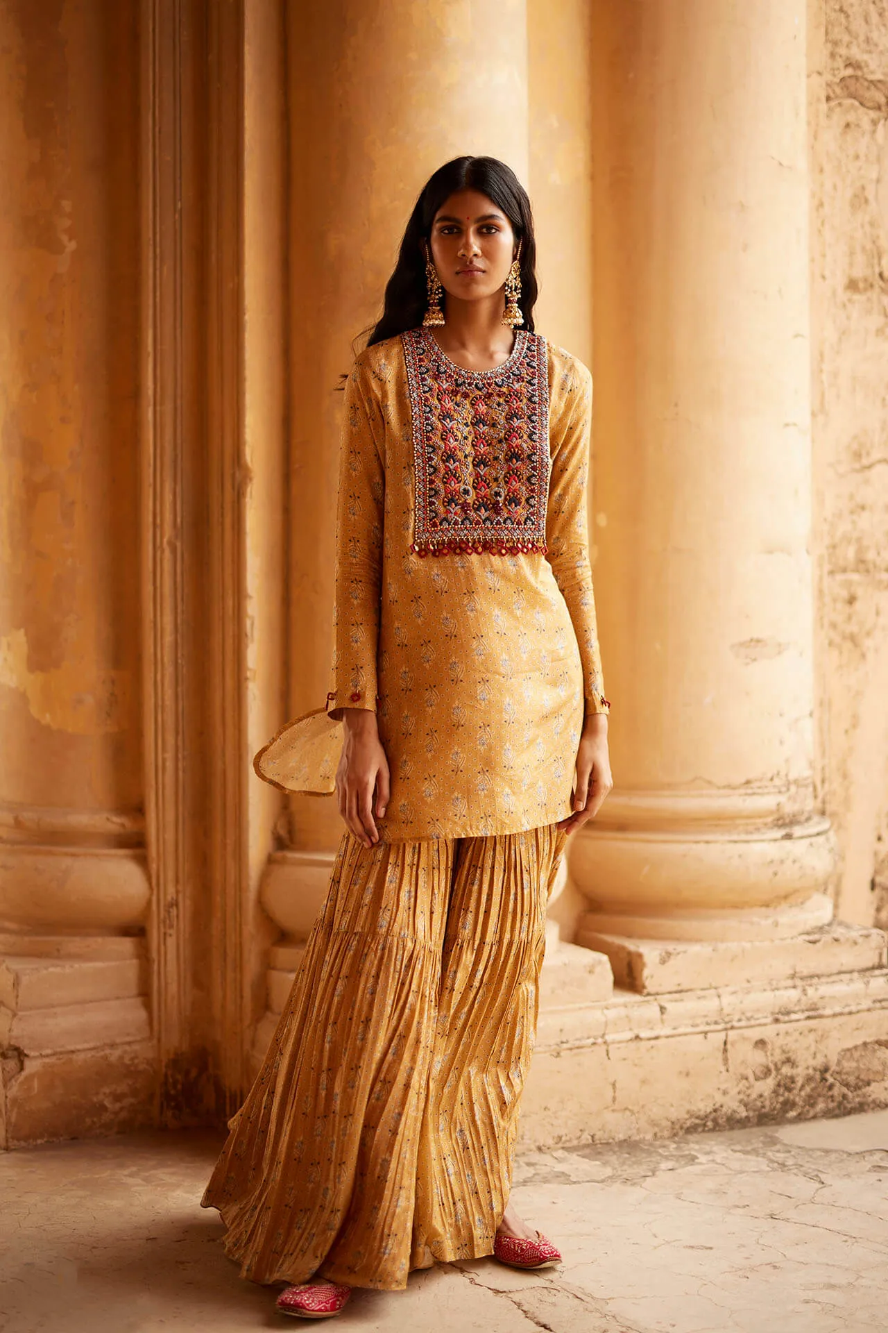 Khushtaar Sharara Set
