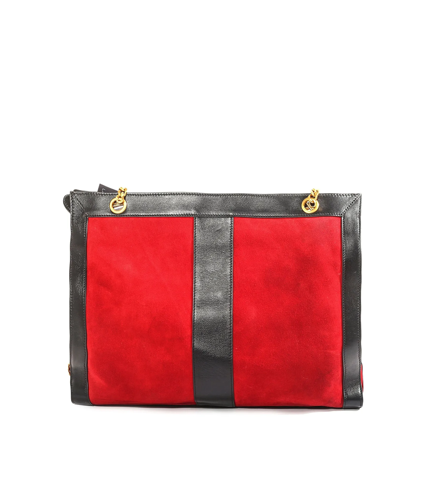 Kim Shopper Suede   Leather - Red