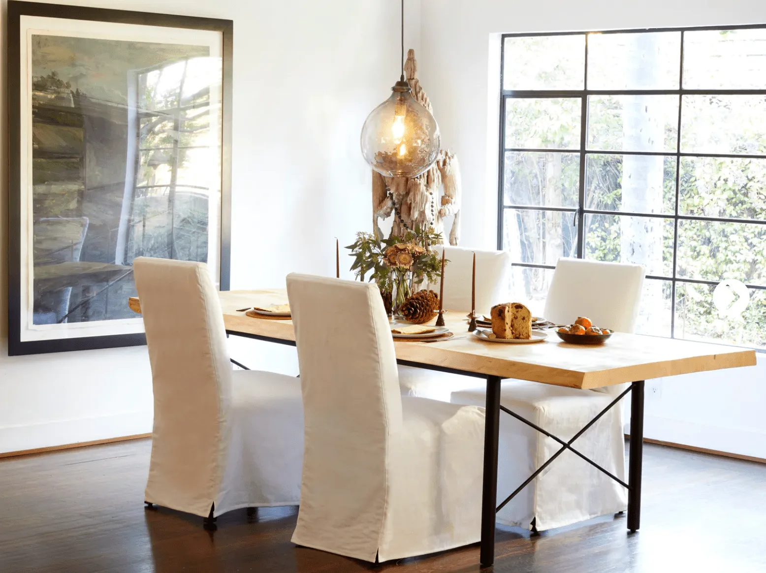 Laguna Beach Slipcovered Dining Chair