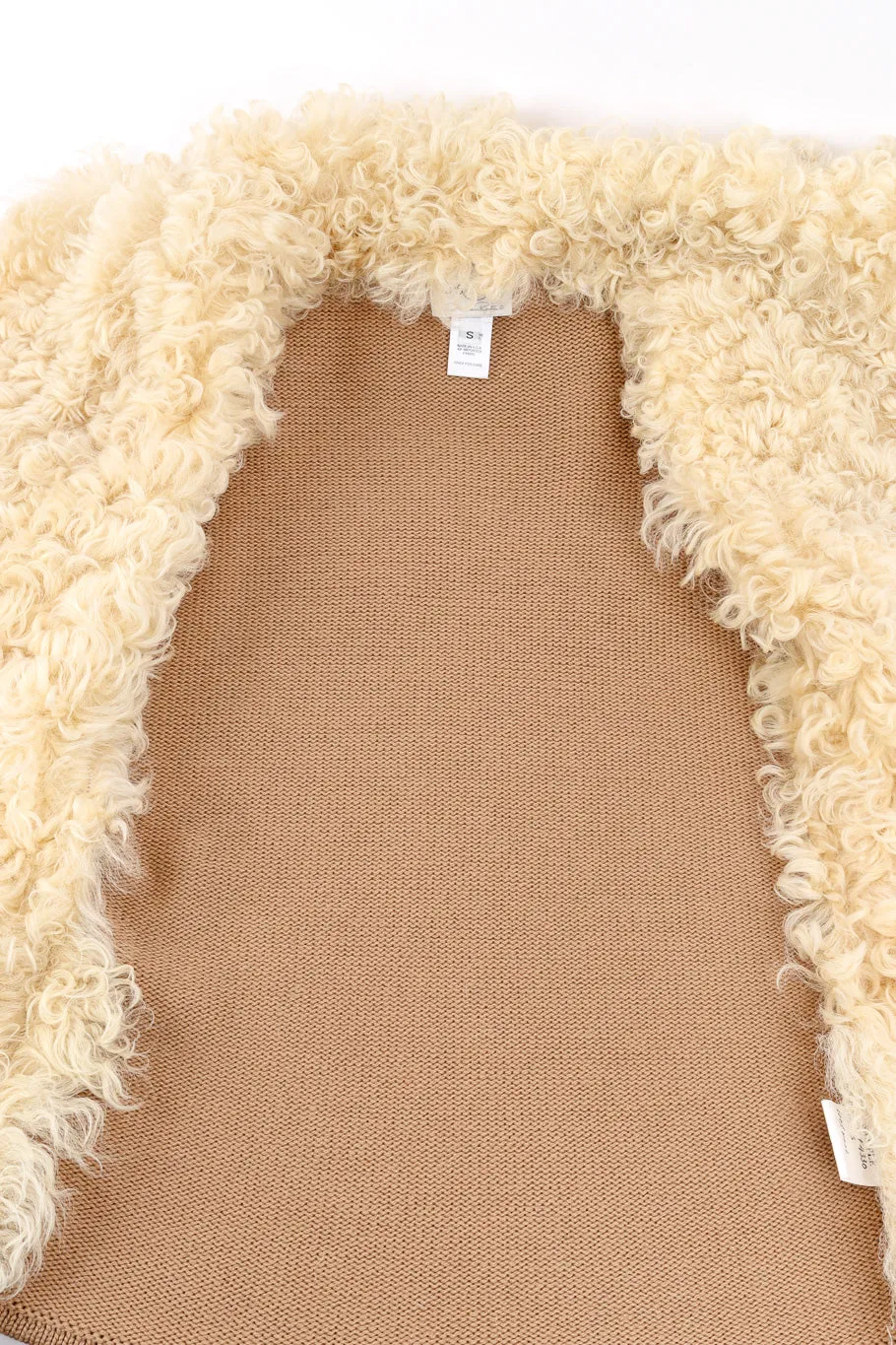 Lamb Suede Wool Knit Jacket