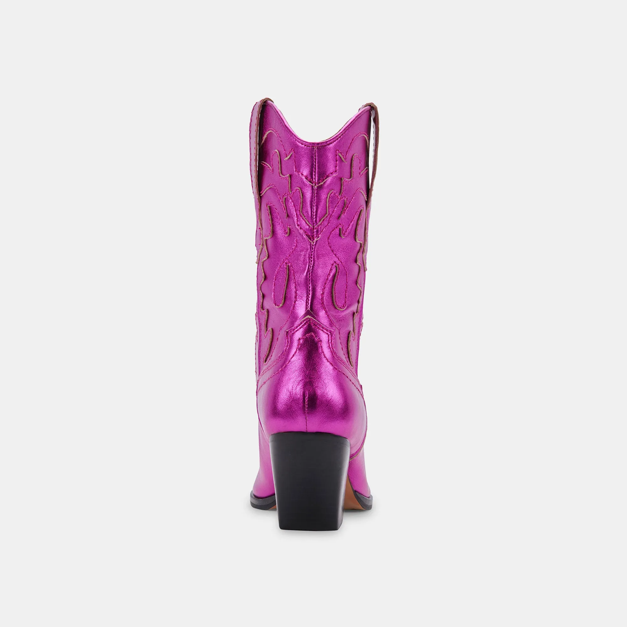 LANDEN BOOTS ELECTRIC PINK LEATHER