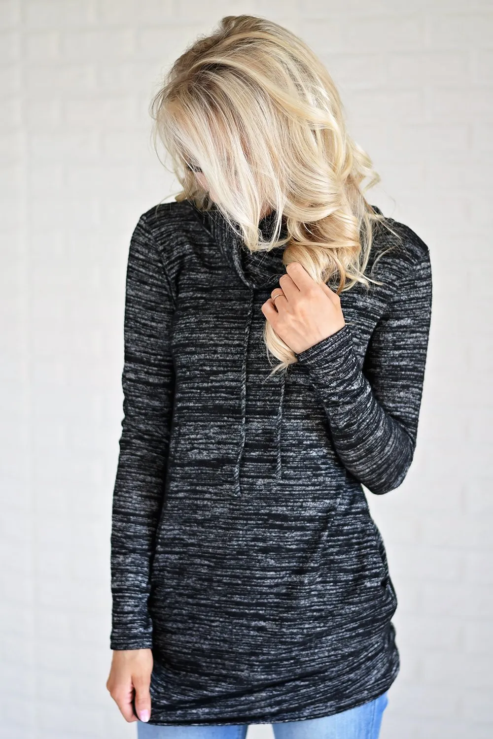 Let's Get Cozy Cowl Neck Top