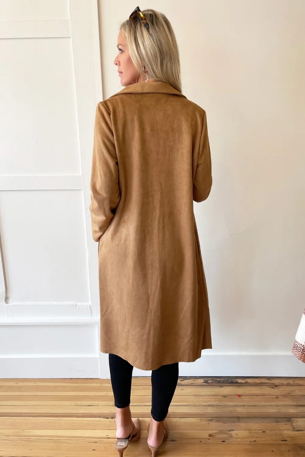 Long Suede Coat