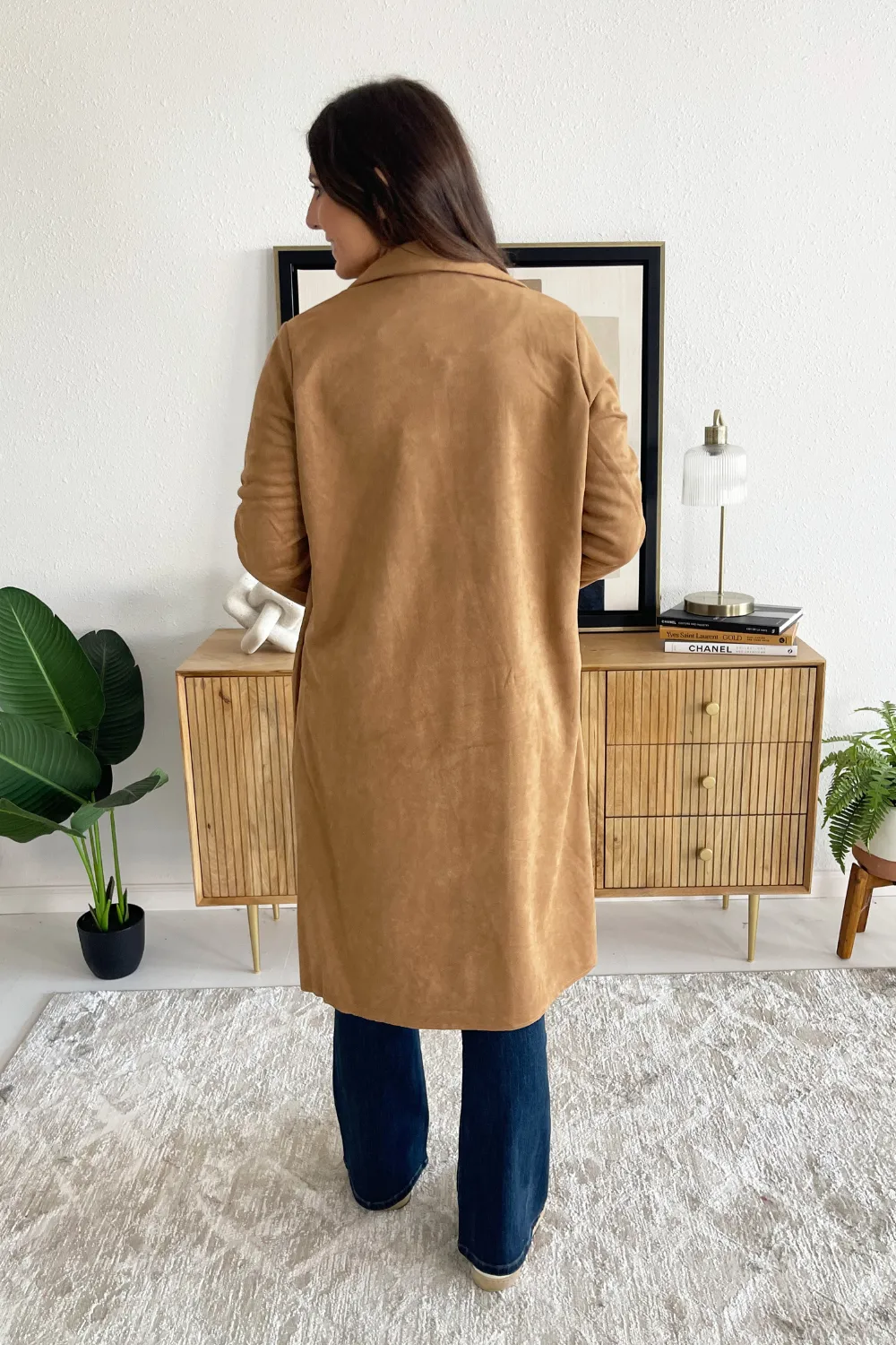 Long Suede Coat