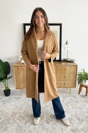 Long Suede Coat