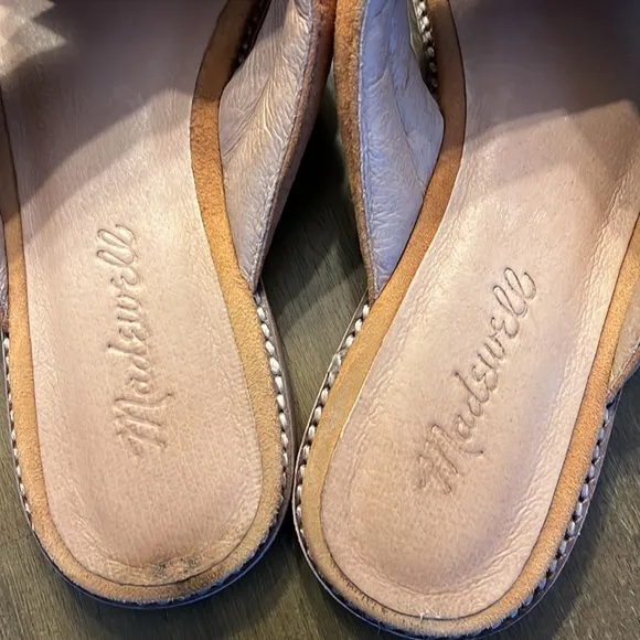 Madewell 8 skylar slide sandal suede