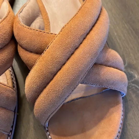Madewell 8 skylar slide sandal suede