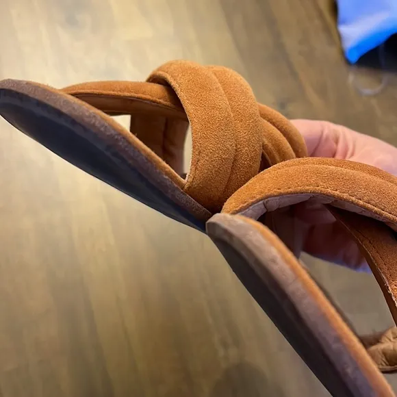 Madewell 8 skylar slide sandal suede
