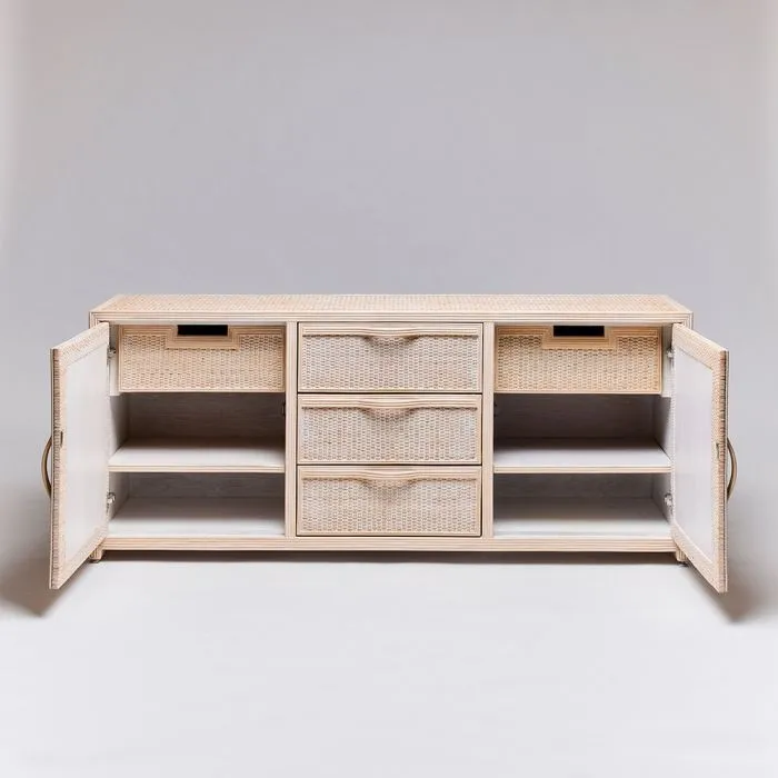 Melbourne Credenza-White Wash