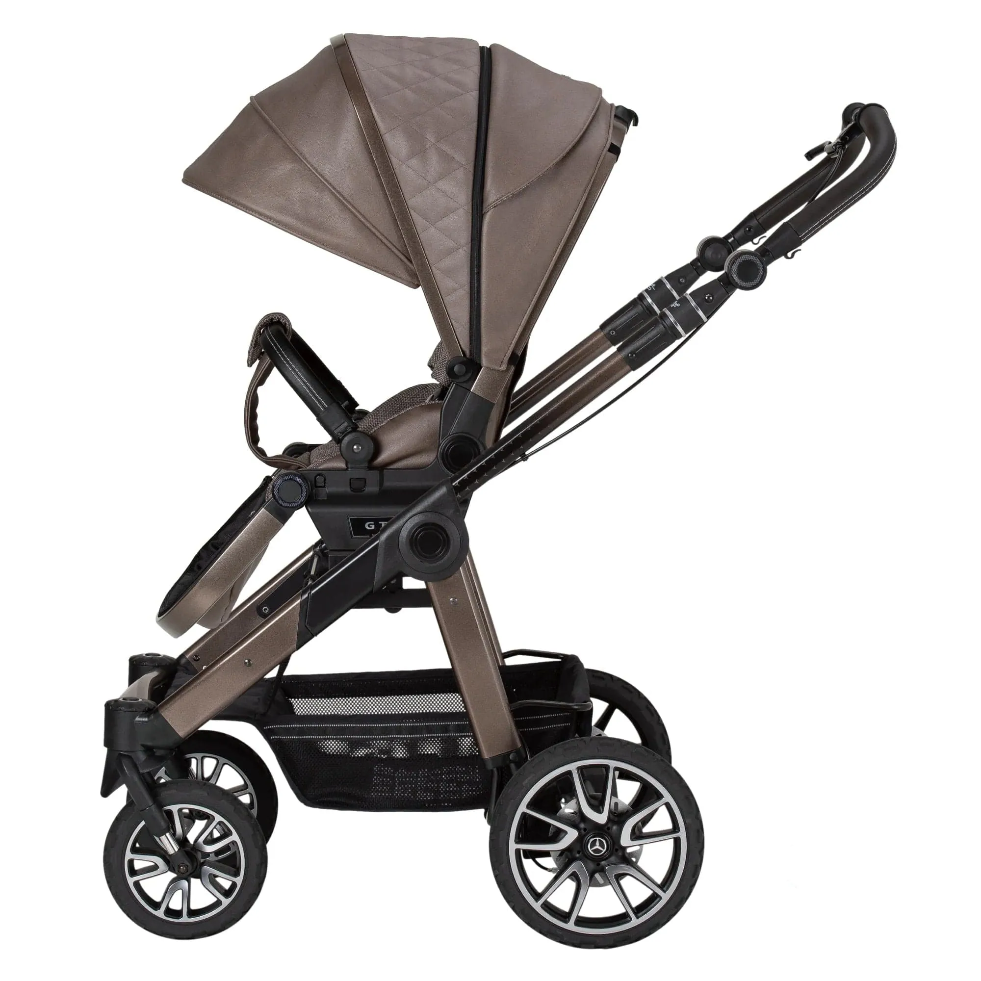 Mercedes Avantgarde All-Terrain GTR Stroller inc. Carrycot - Tartufo