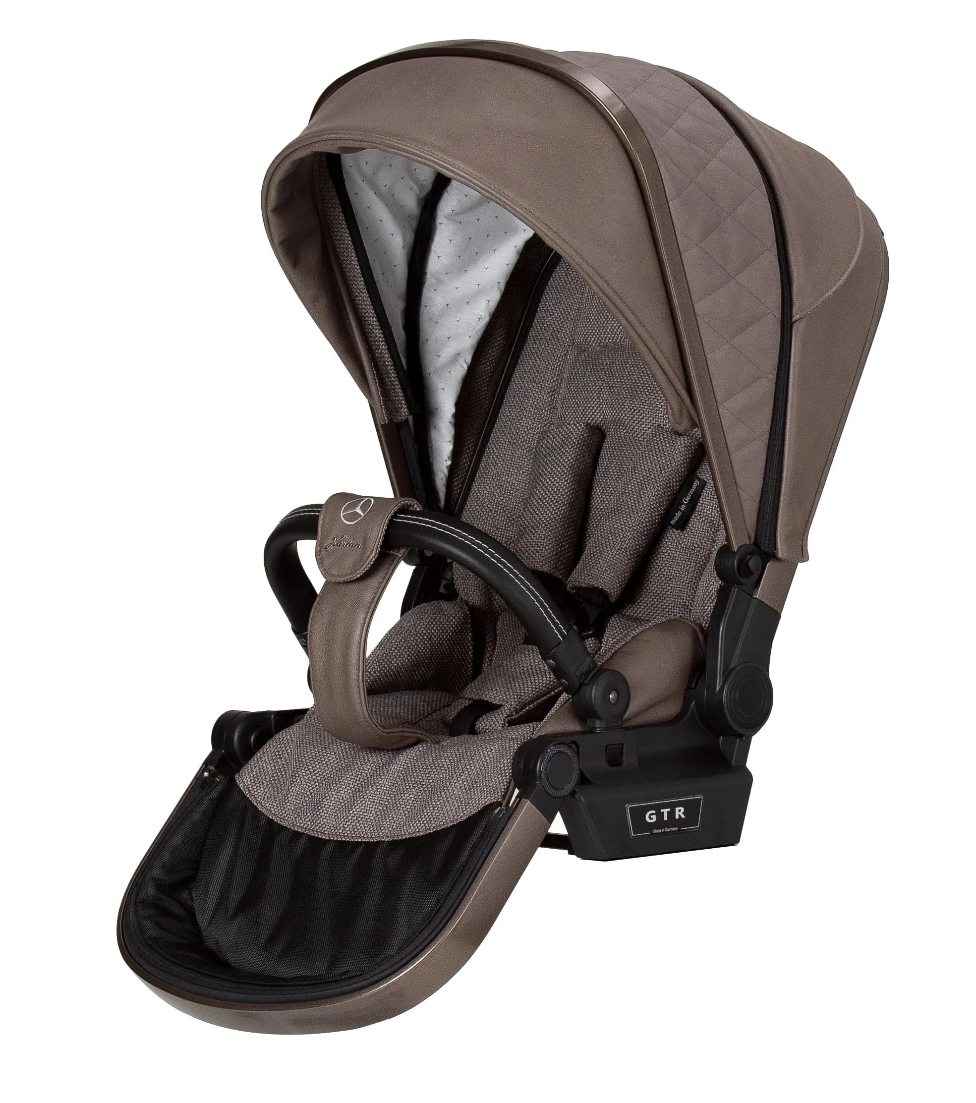 Mercedes Avantgarde All-Terrain GTR Stroller inc. Carrycot - Tartufo