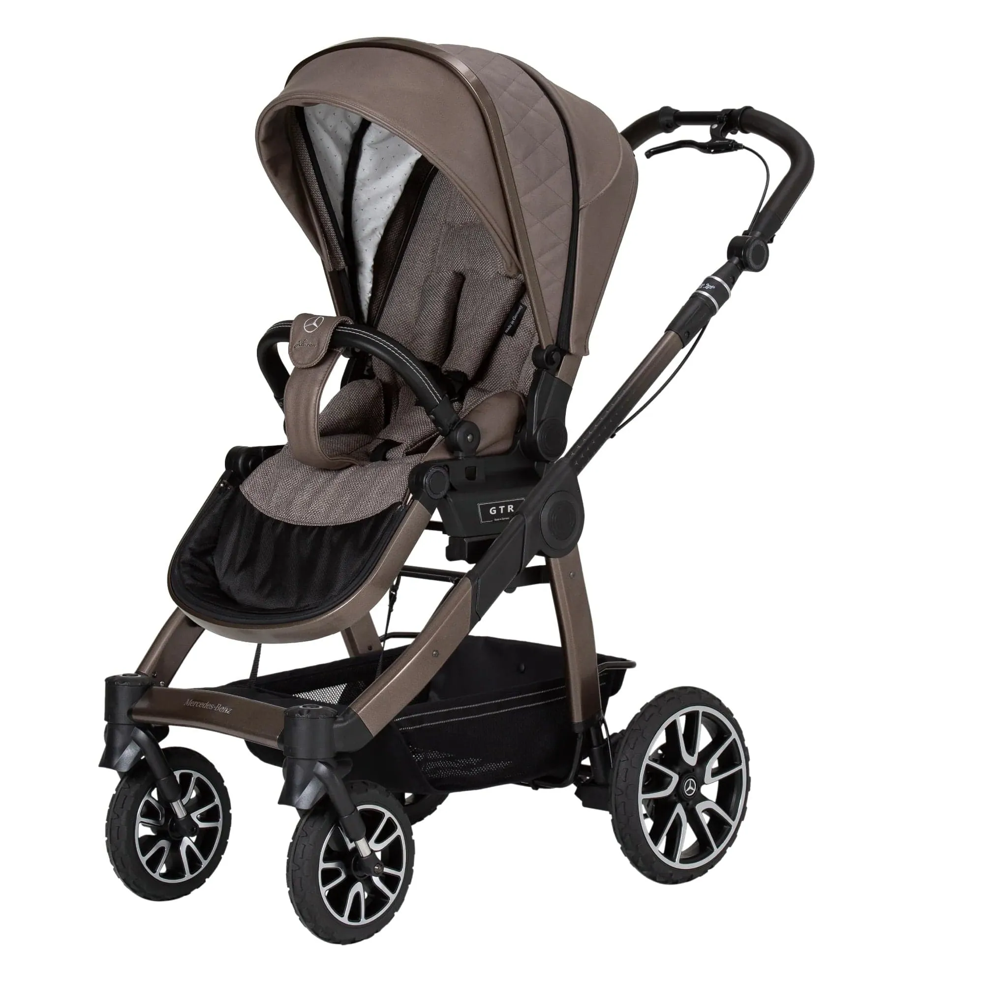 Mercedes Avantgarde All-Terrain GTR Stroller inc. Carrycot - Tartufo