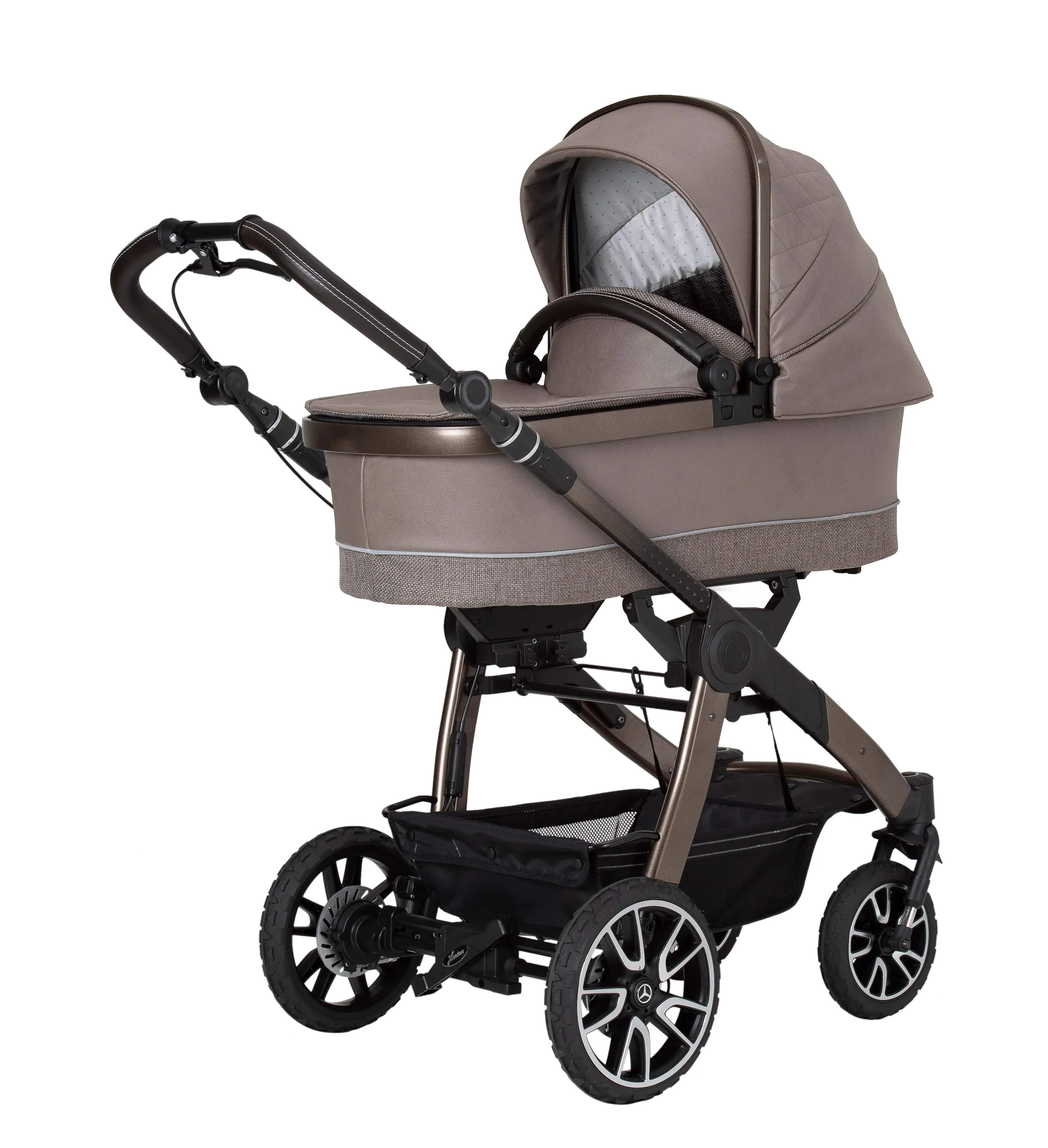 Mercedes Avantgarde All-Terrain GTR Stroller inc. Carrycot - Tartufo