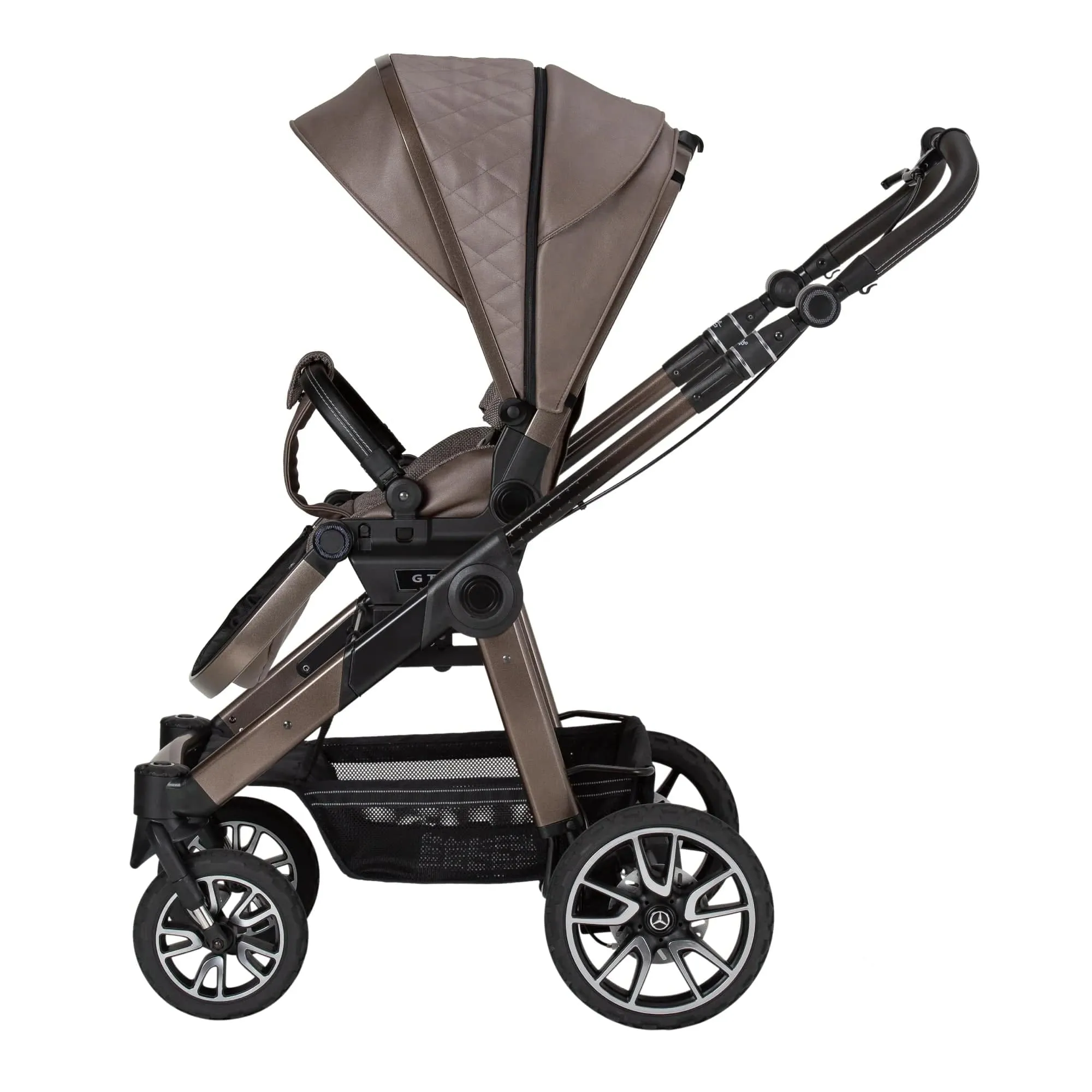 Mercedes Avantgarde All-Terrain GTR Stroller inc. Carrycot - Tartufo