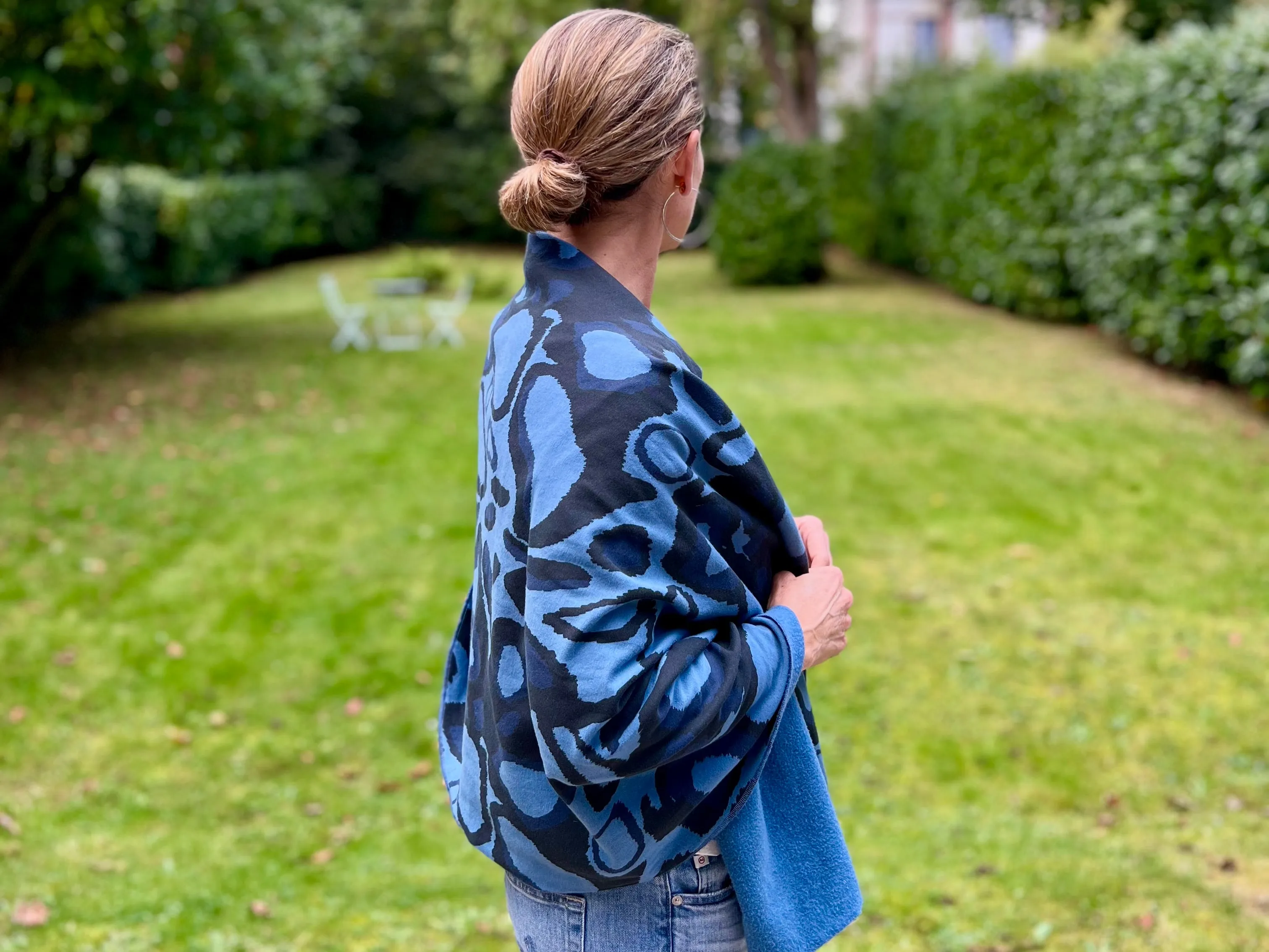 Midnight Wild Dog Cozy Wrap