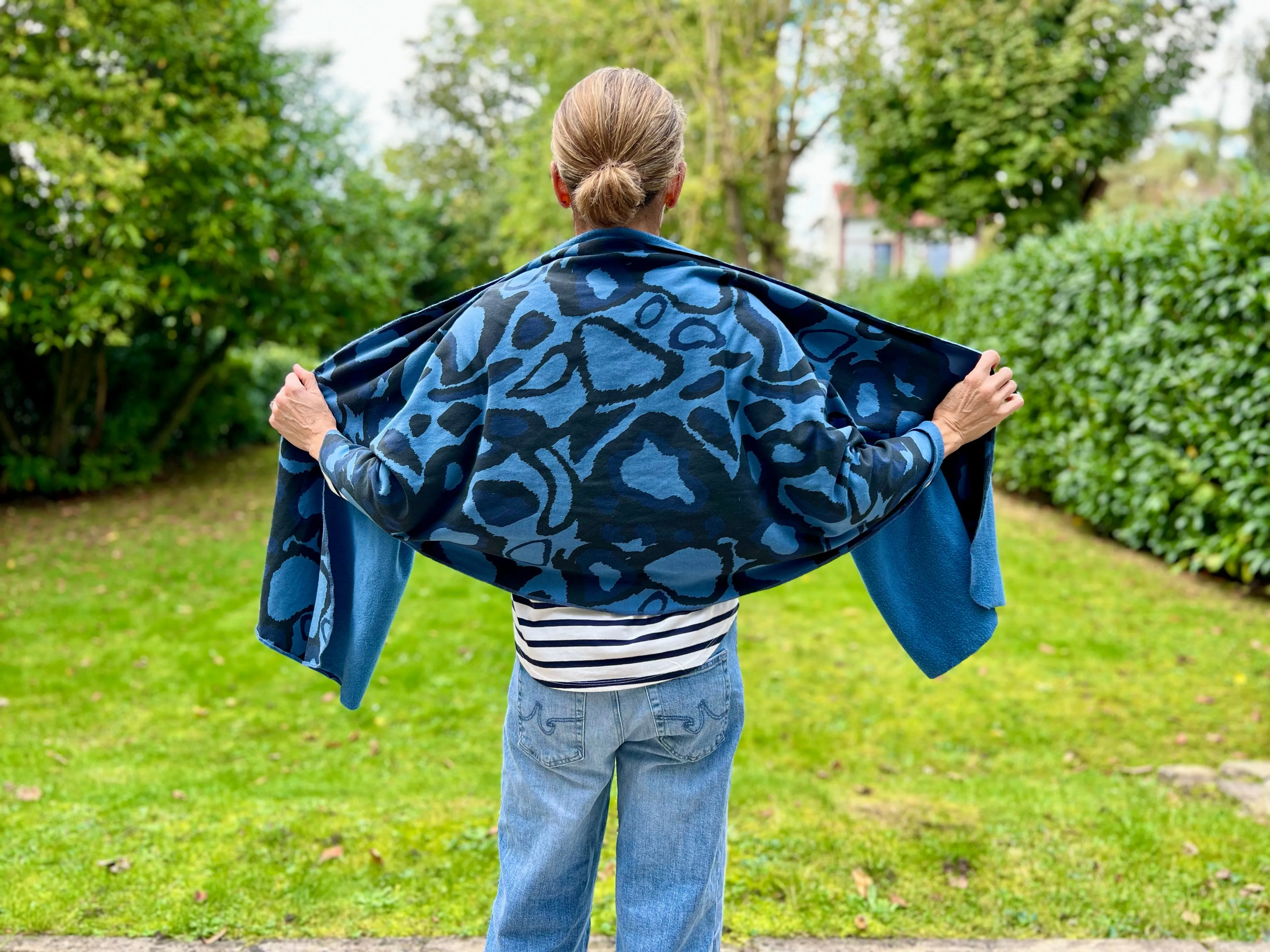 Midnight Wild Dog Cozy Wrap