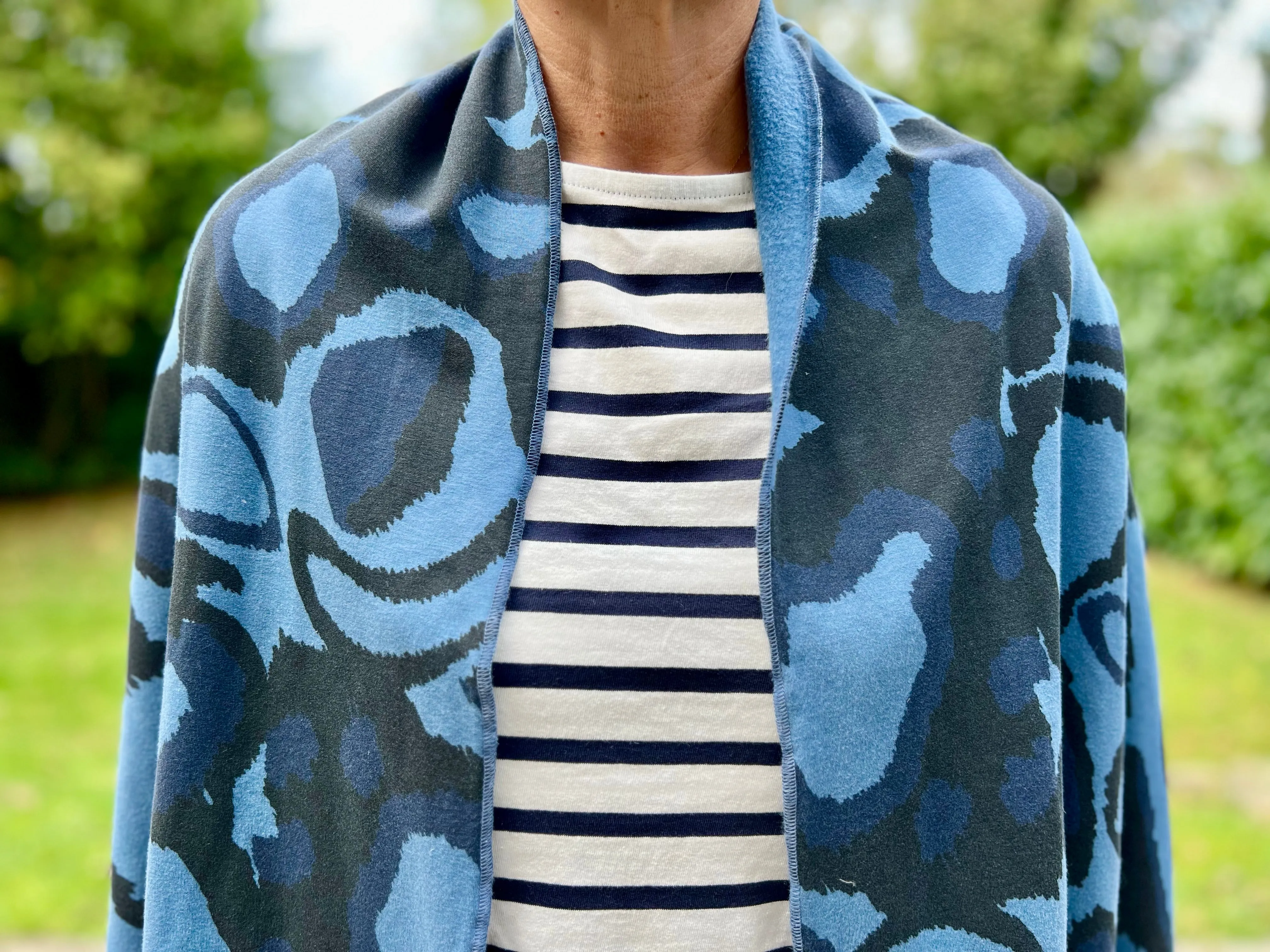 Midnight Wild Dog Cozy Wrap