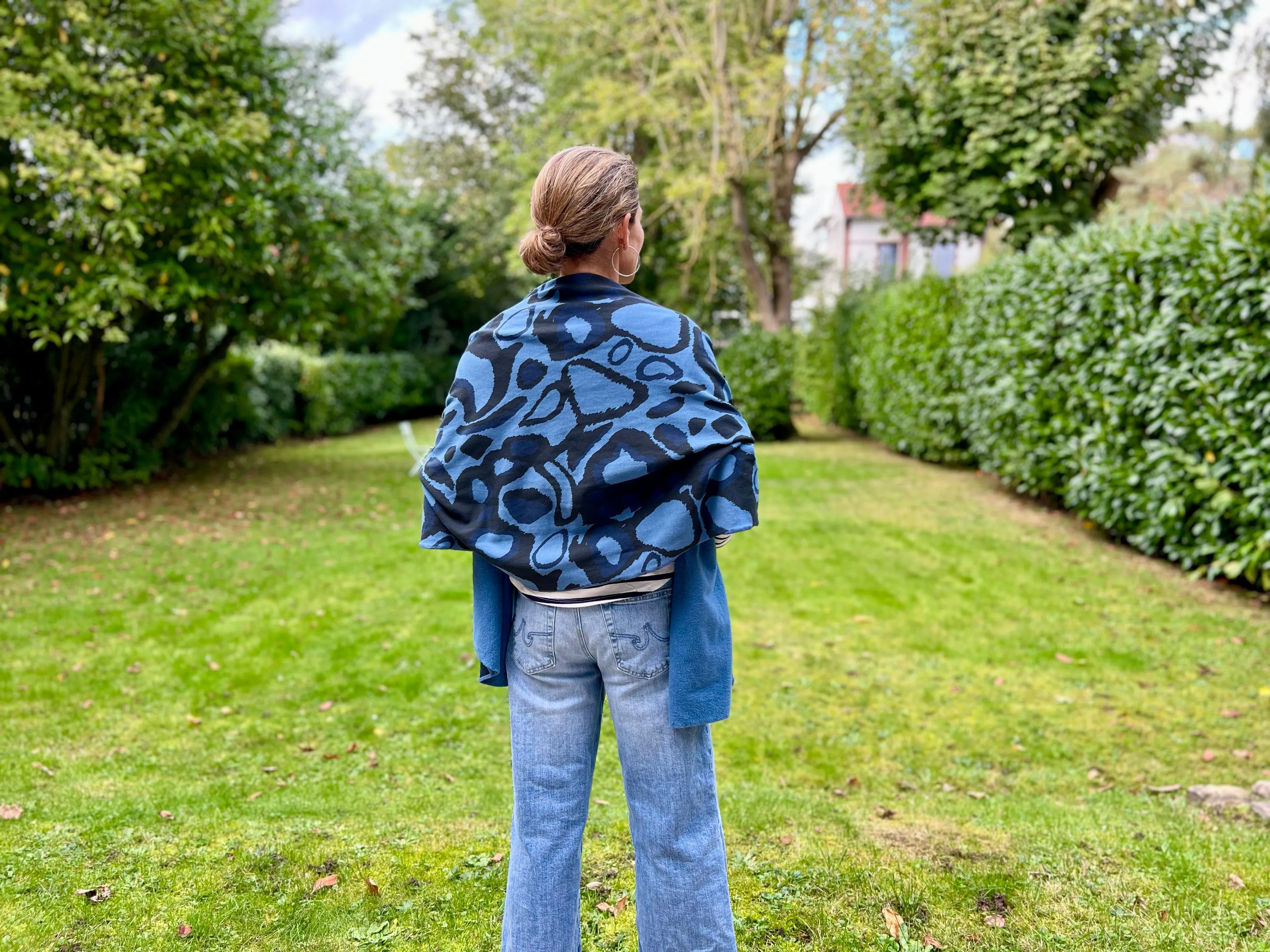 Midnight Wild Dog Cozy Wrap