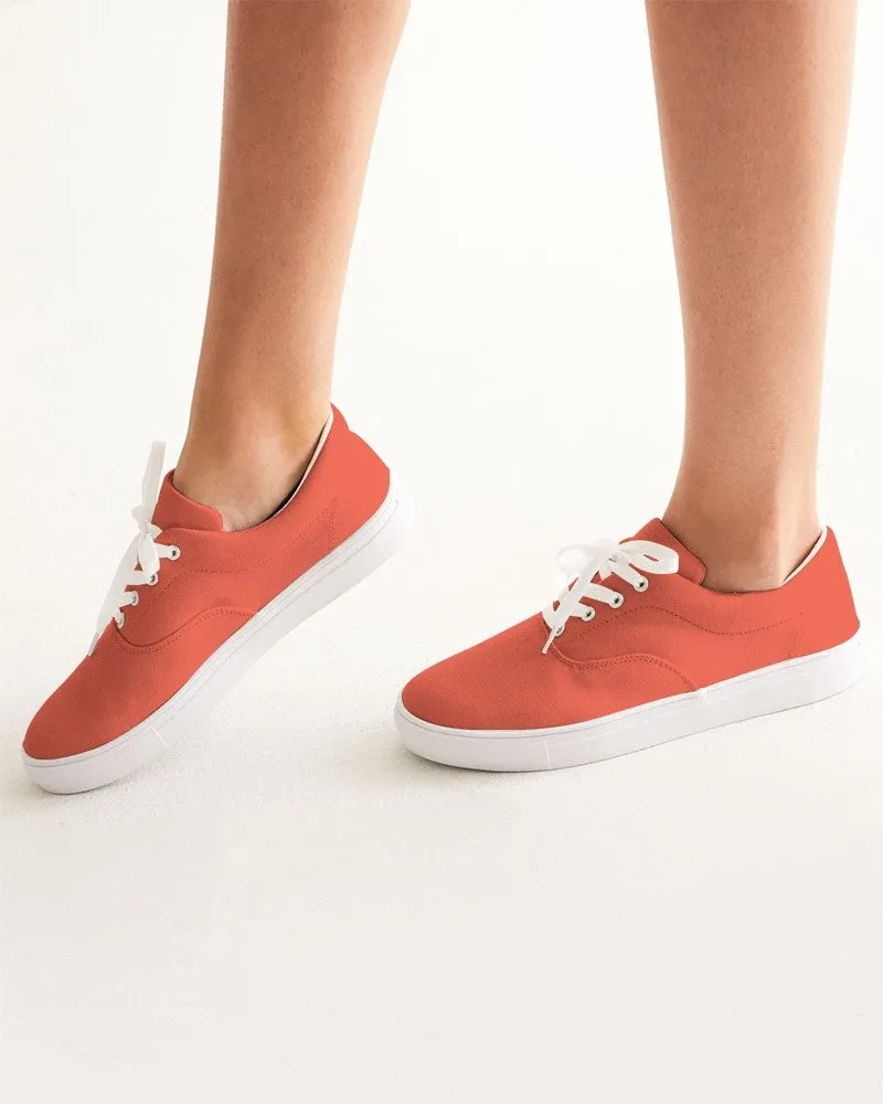 Midtone Red Canvas Sneakers | Women's | C0M80Y80K0
