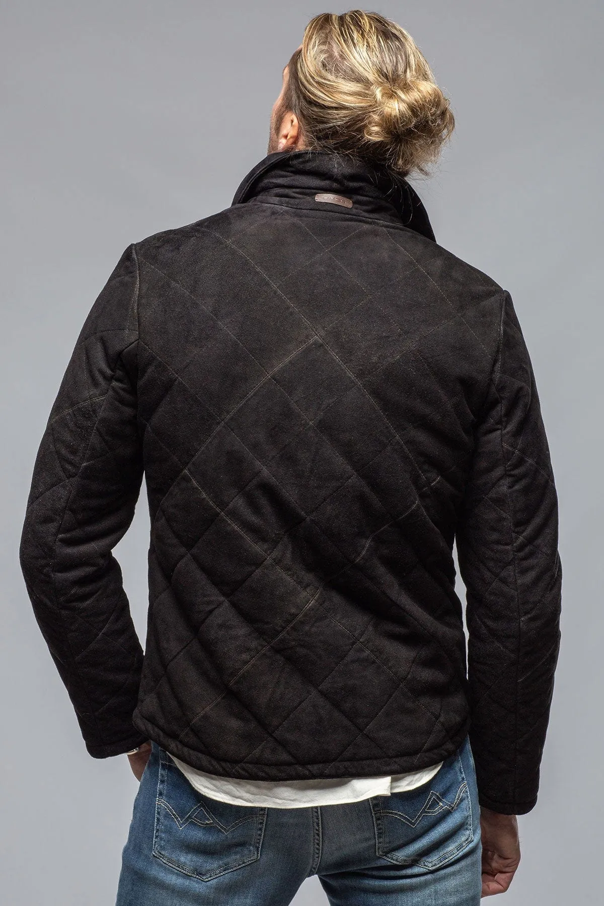 Milo Quilted Jacket In Black