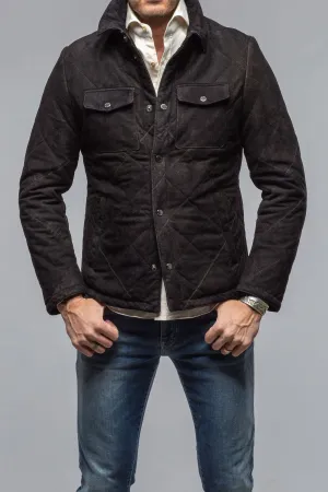 Milo Quilted Jacket In Black