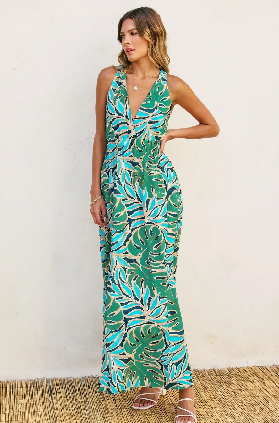 Monstera Dress