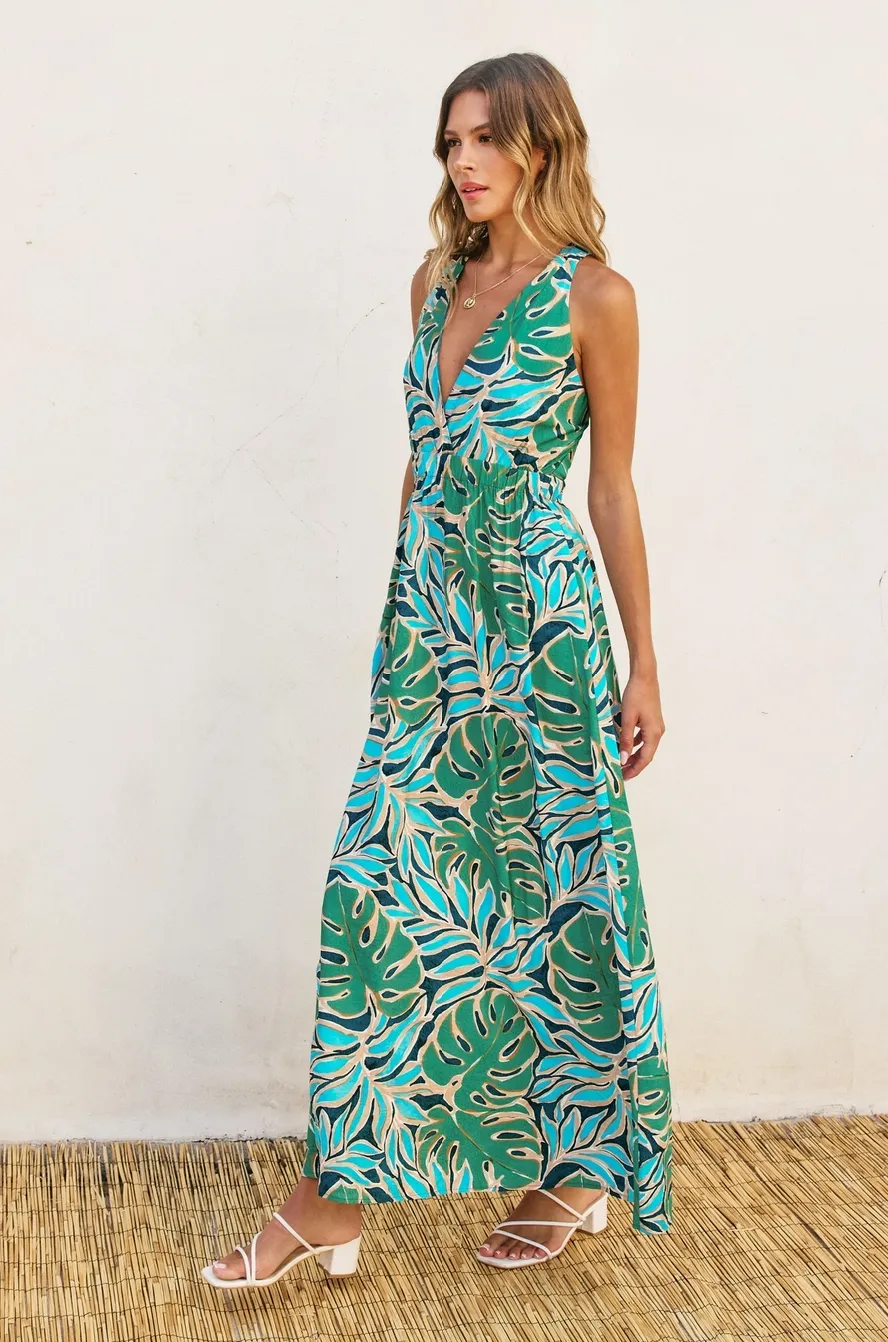 Monstera Dress