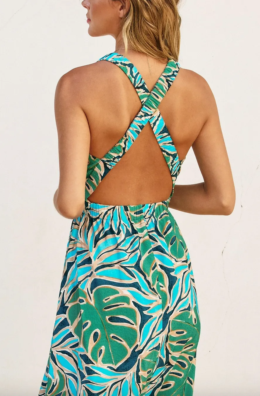 Monstera Dress