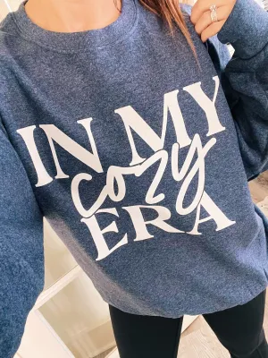 My Cozy Era © Unisex Crewneck Sweatshirt (Heather Navy)