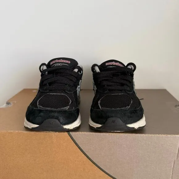 New Balance 990 Black /White Toddler Sneakers - SZ 11 C