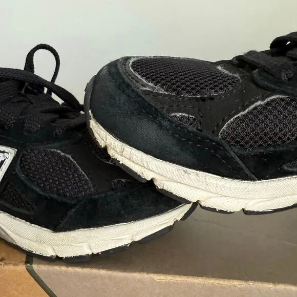 New Balance 990 Black /White Toddler Sneakers - SZ 11 C