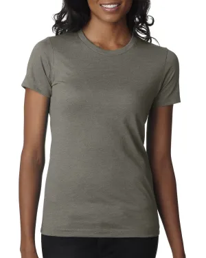 Next Level Ladies CVC Crew Tee | Warm Gray