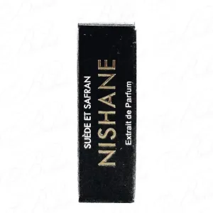Nishane Suede et Safran 1.5 ML 0.05 fl. oz. official perfume samples perfume tester