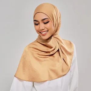 Niya Satin in Gold Dust