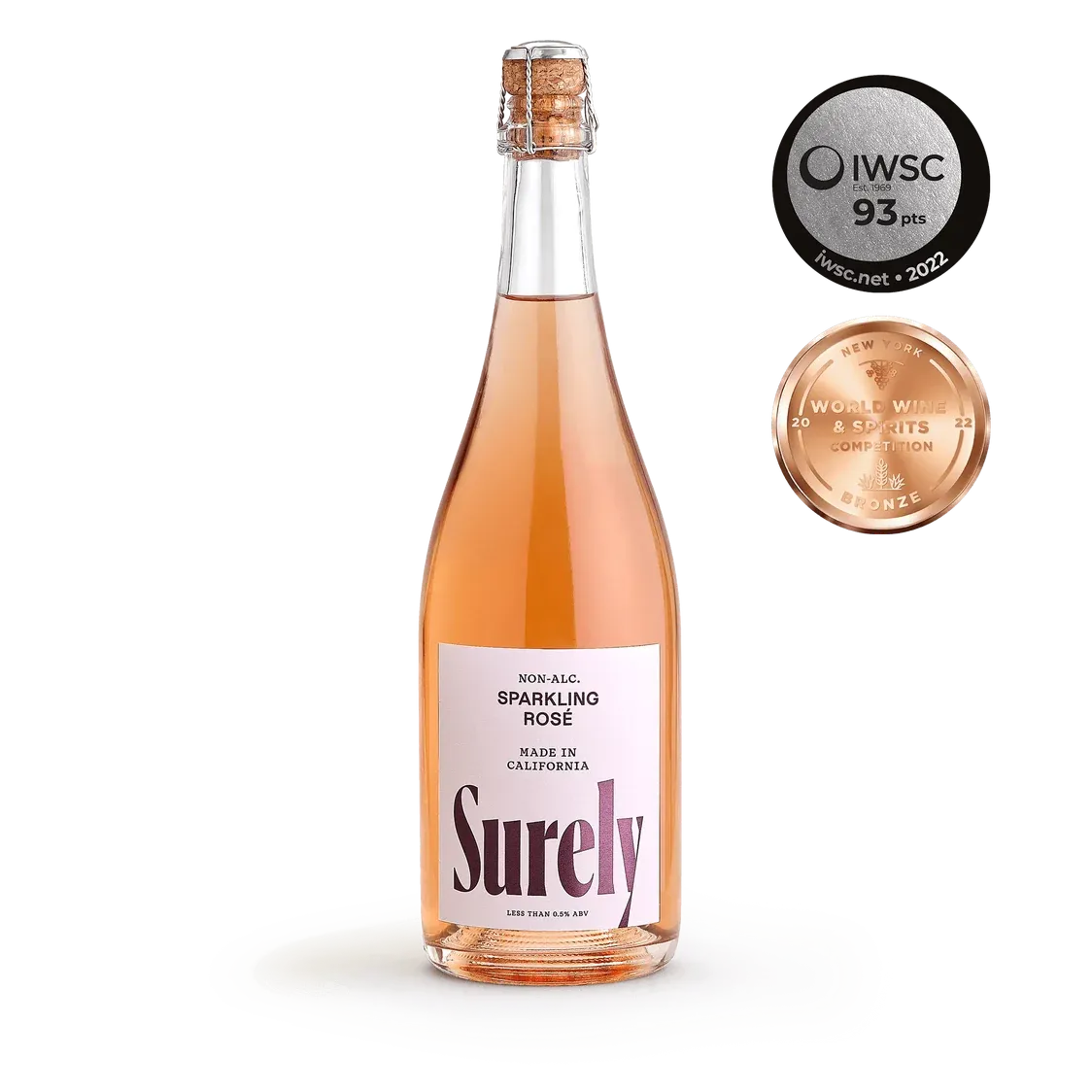 Non-Alcoholic Sparkling Rose