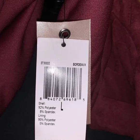 NWT Philosophy faux suede vest size - L
