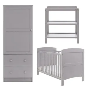OBABY Grace 3 Piece Room Set - Warm Grey
