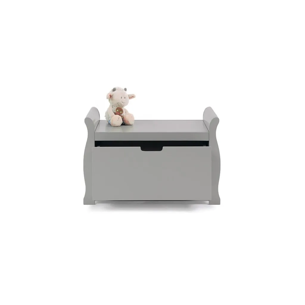 OBABY Stamford Sleigh Toy Box - Warm Grey