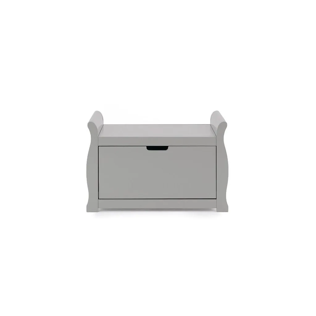OBABY Stamford Sleigh Toy Box - Warm Grey