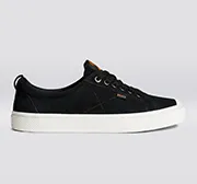 OCA Low Deus Black Suede Sneaker Men