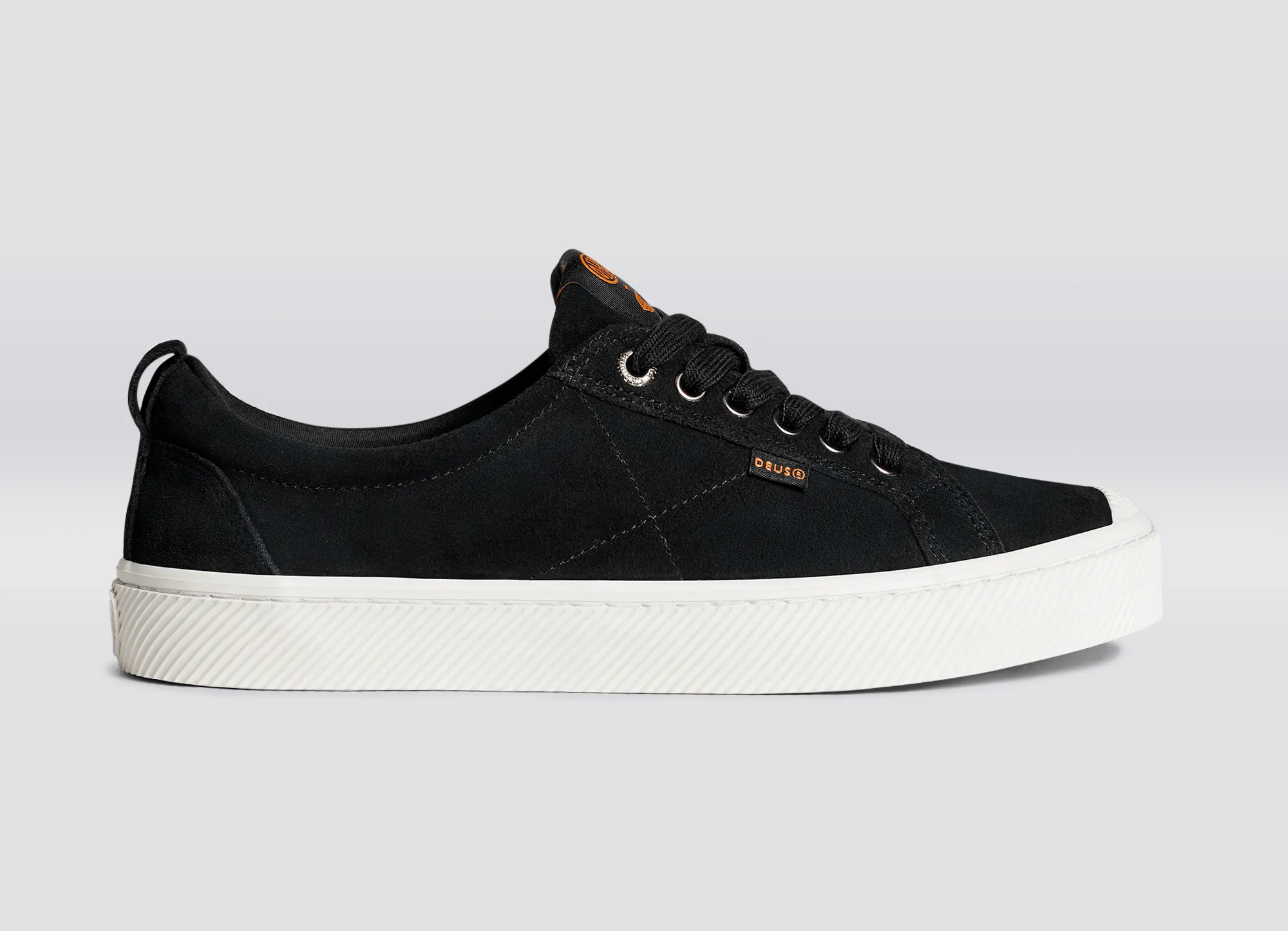 OCA Low Deus Black Suede Sneaker Men