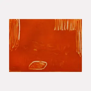 Orange Living Room I